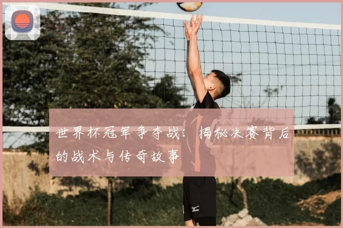 世界杯冠军争夺战：揭秘决赛背后的战术与传奇故事